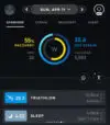 Lionel Sanders logged a 20.3 activity strain on WHOOP during his recent triathlon win.